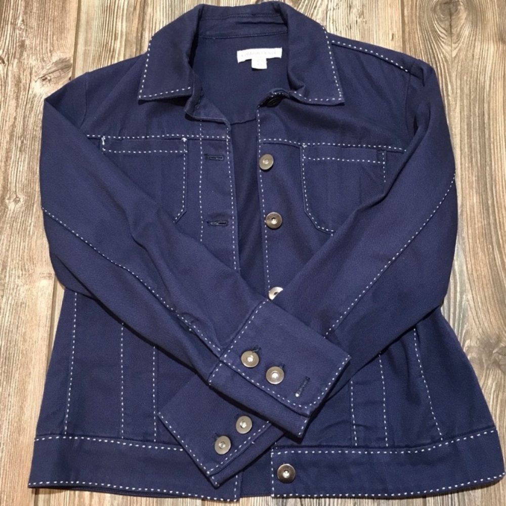 Coldwater Creek 100% Cotton Jacket. - Picture 6 of 8